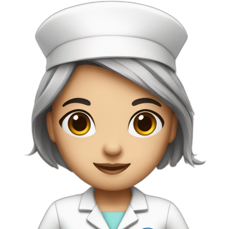 Cute nurse emoji