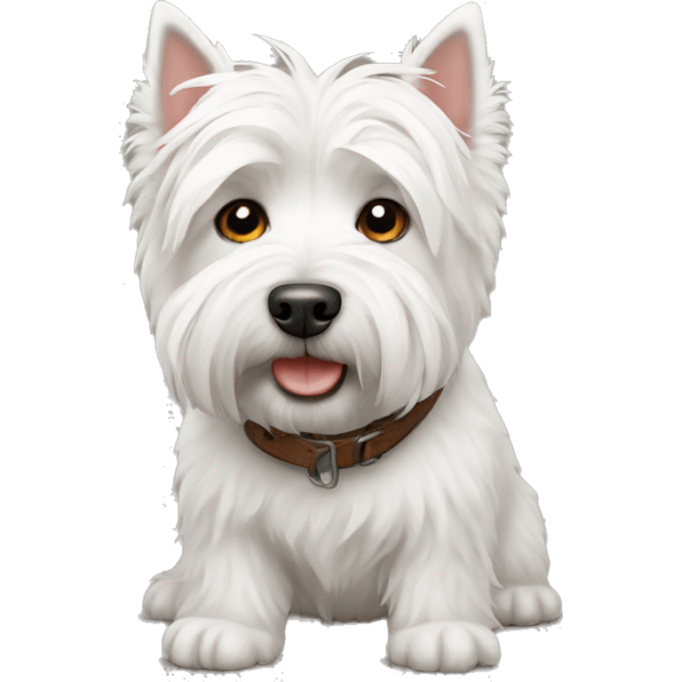 west highland terrier  emoji