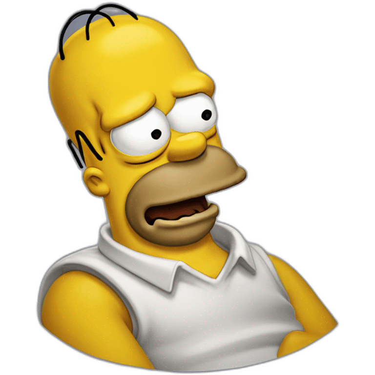 Homer simpson emoji