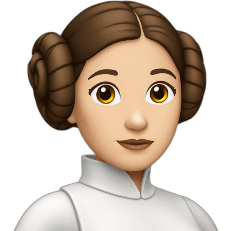 Princess Leia emoji