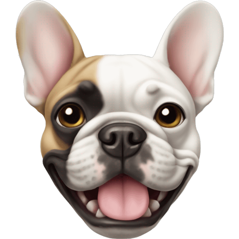 French bulldog emoji