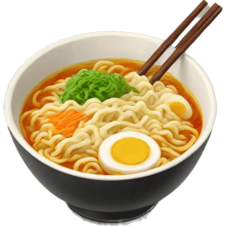 Ramen soup emoji