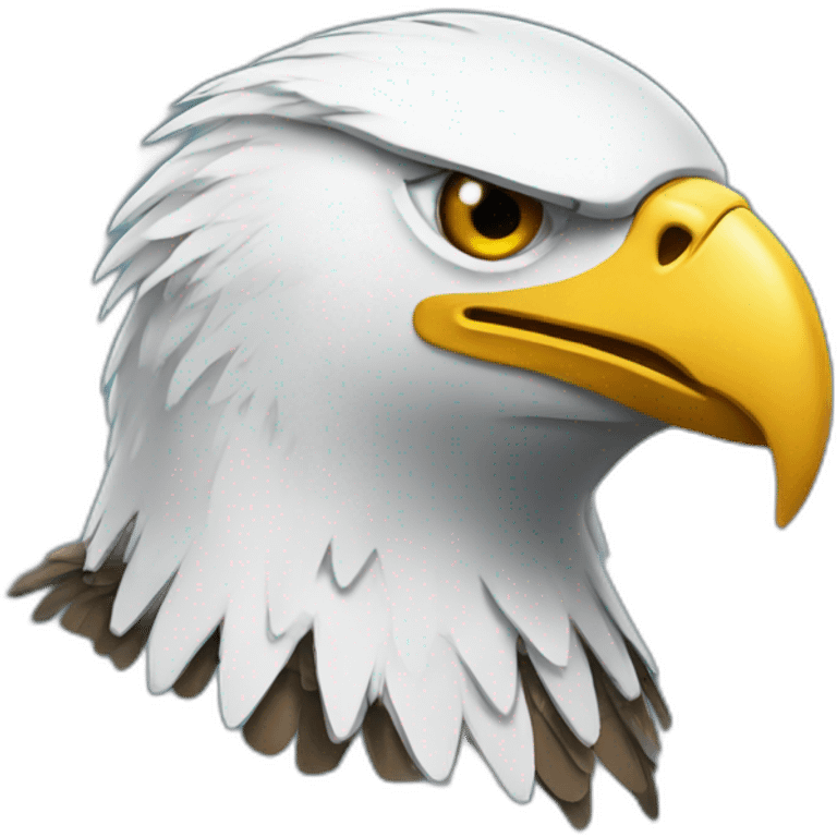 cyborg eagle emoji