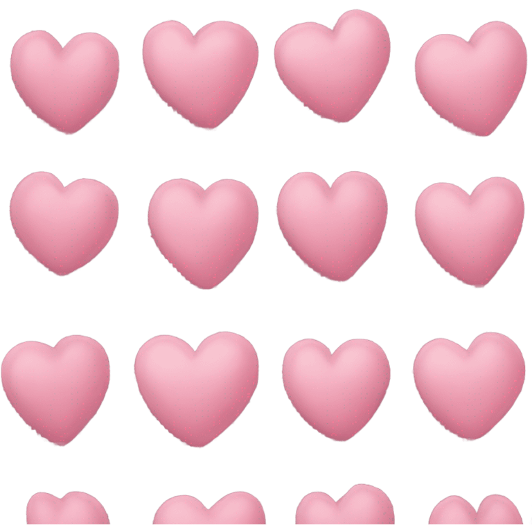 Corazón rosa clarito  emoji