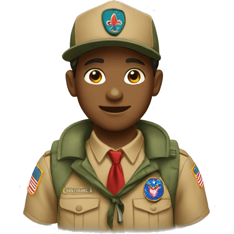 up boy scout emoji