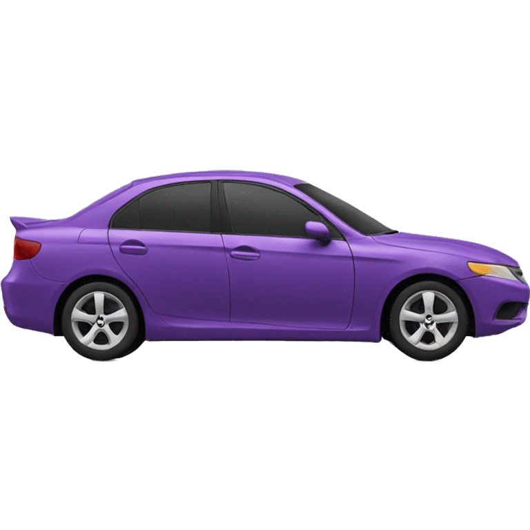 purple car from the side emoji