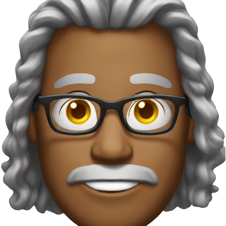 A geeked man emoji