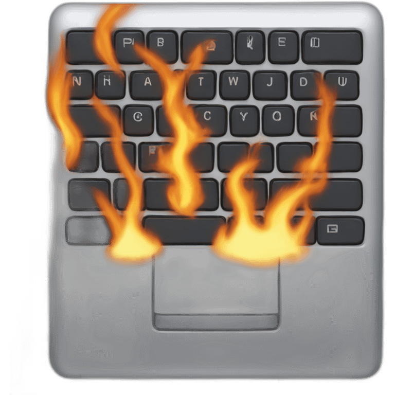 keyboard burn emoji