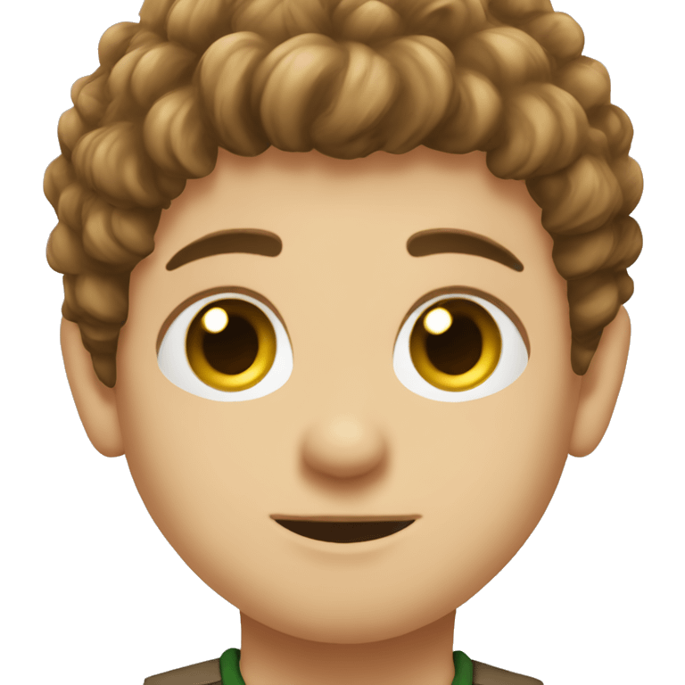 Make a Chechen looking boy with fluffy haut  emoji