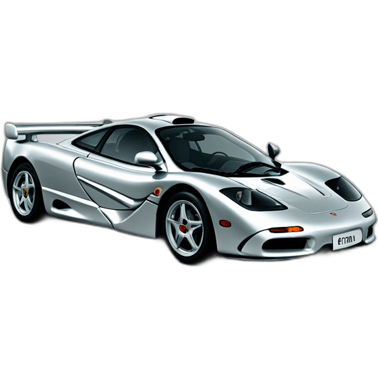 Mclaren F1 livrée Silverstone emoji