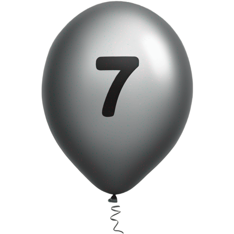 balloon-shaped-like-number-7 emoji