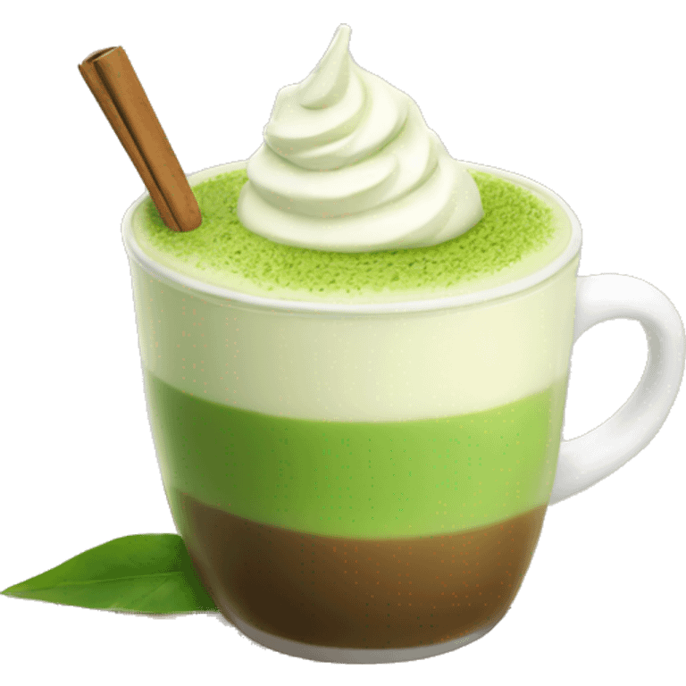 Matcha latte emoji