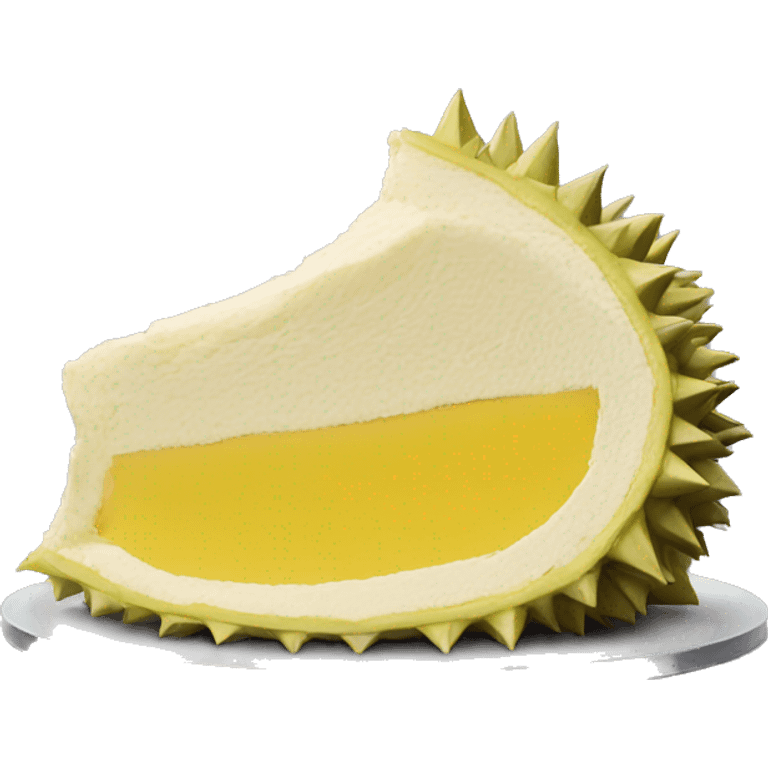 cake durian emoji