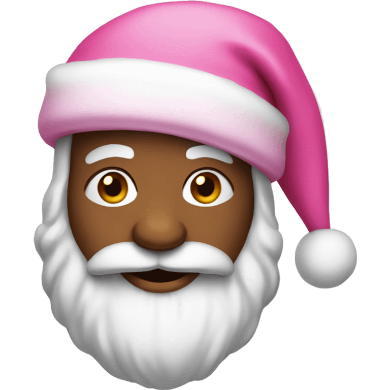 Pink santa clause  emoji