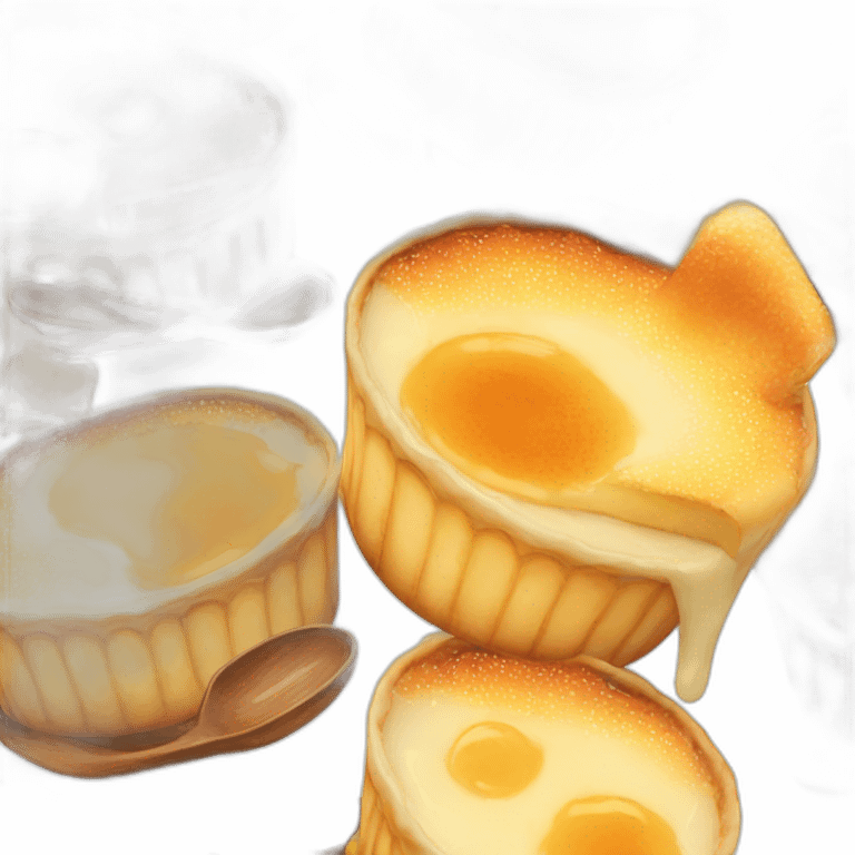 Creme brulee emoji