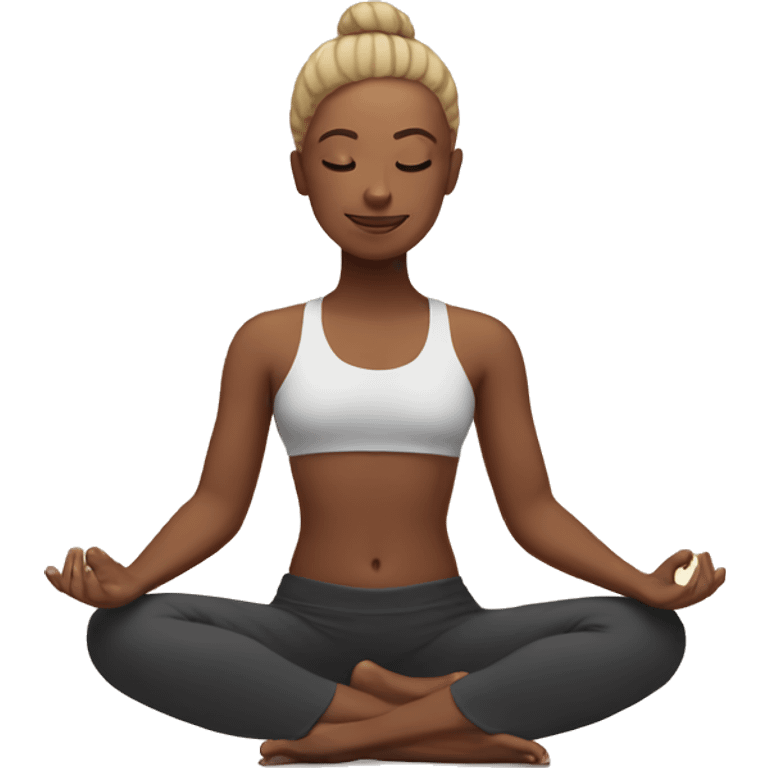 yoga emoji