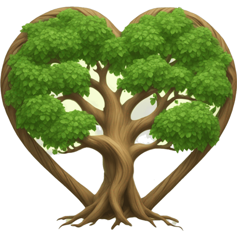 Tree of life heart emoji