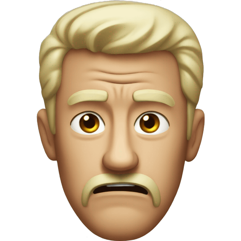 angry man  emoji