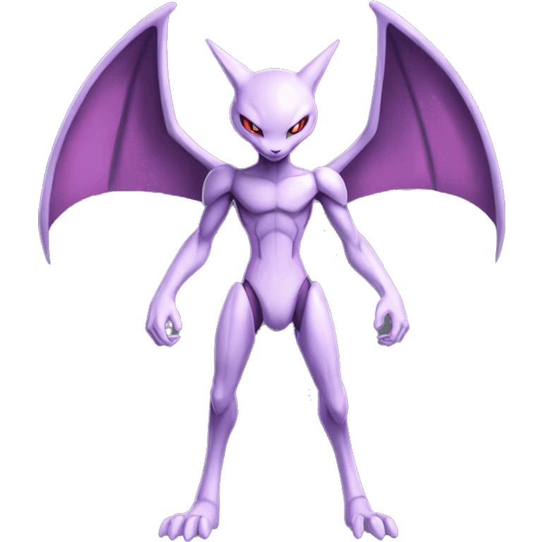  Cool Edgy Genesect-Mewtwo-Mew-Fakemon Full Body emoji