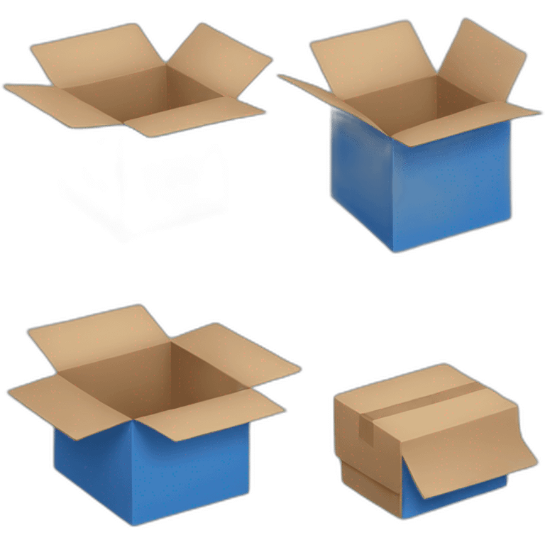 box blue emoji