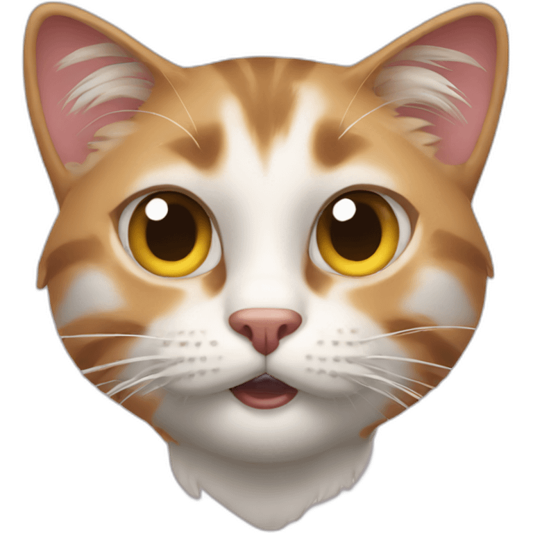 crazy cat emoji