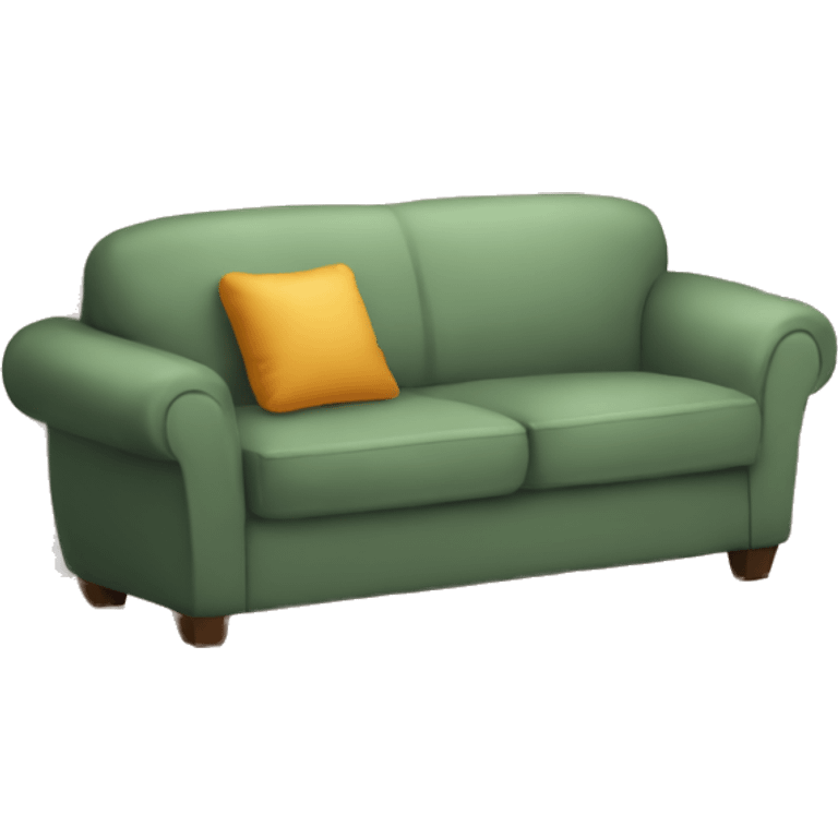 Cozy sofa emoji