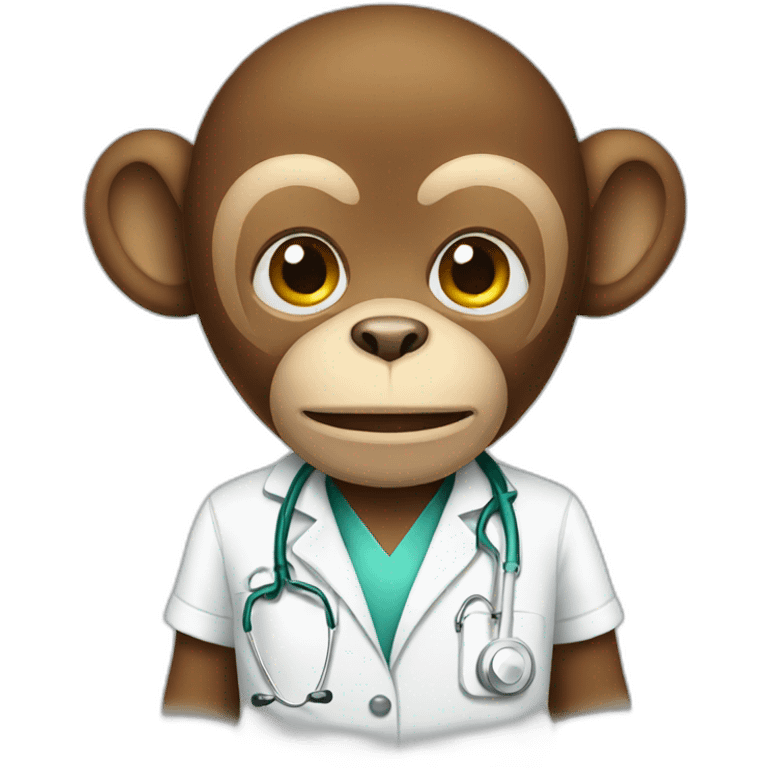 medical monkey emoji