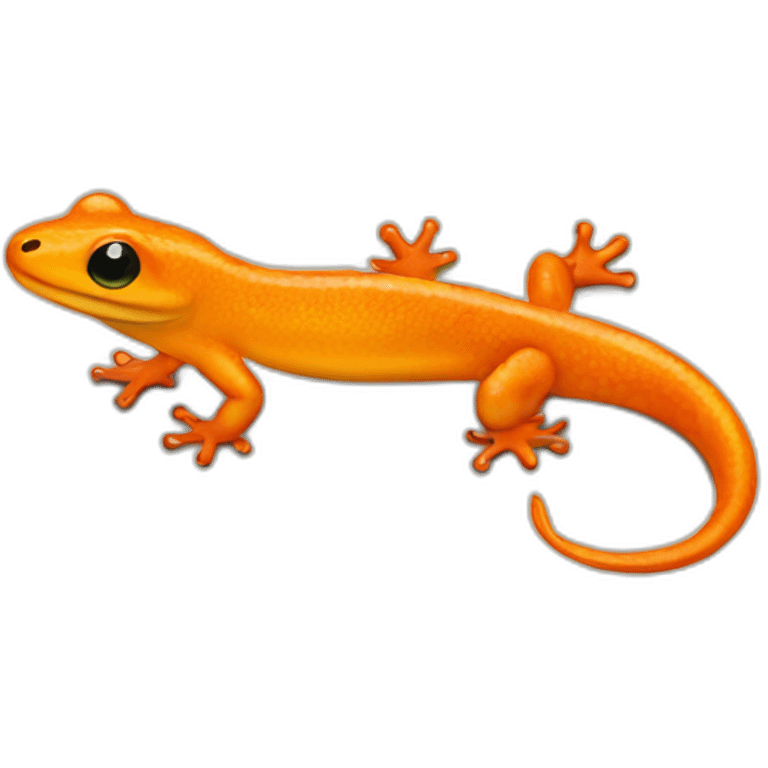 orange salamander emoji