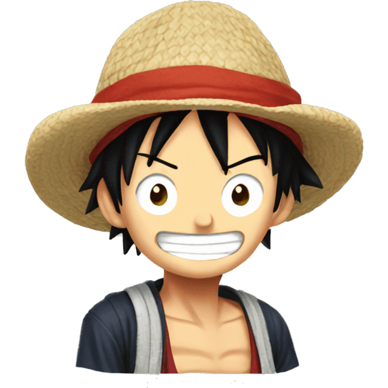 luffy sigh emoji