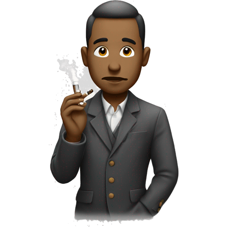 Marciano smoking vape emoji