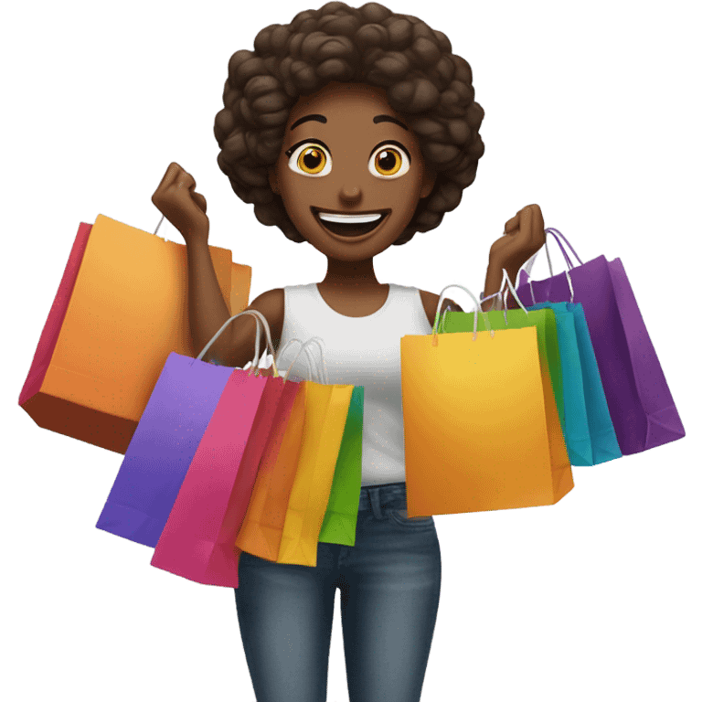 Shopping spree emoji