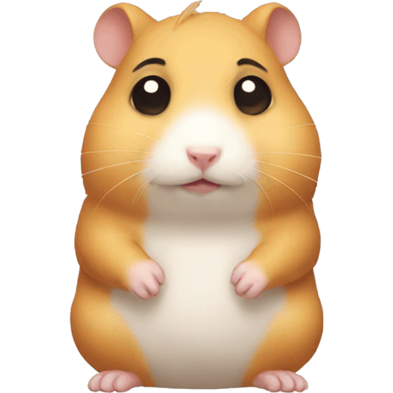 sad hamster emoji