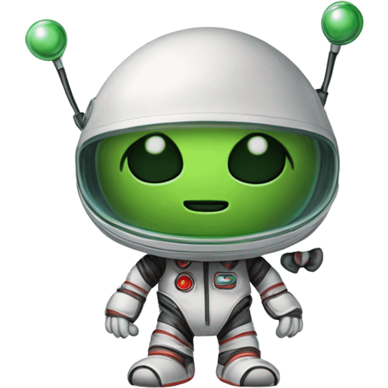 hello kitty martian emoji