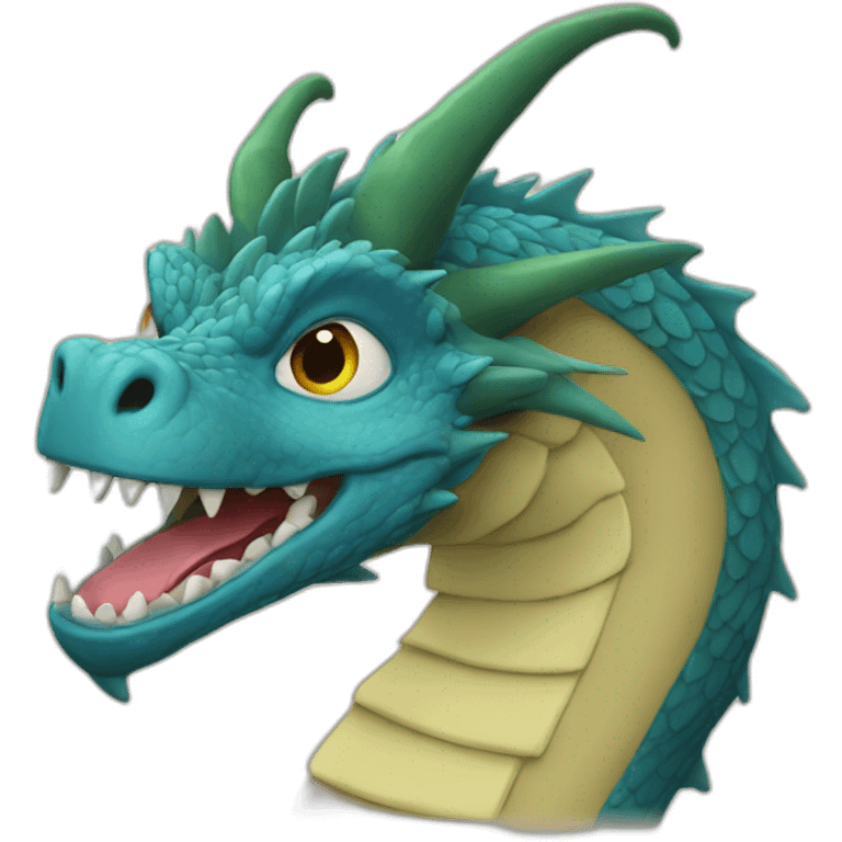 Dragon qui vole emoji