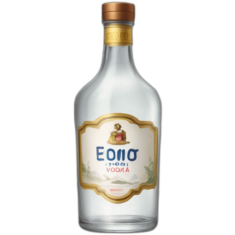 Erlandskian Vodka bottle emoji