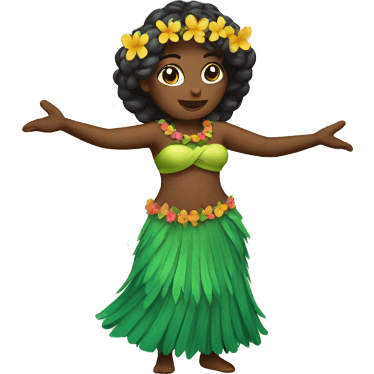 LOVERLY HULA DANCER emoji