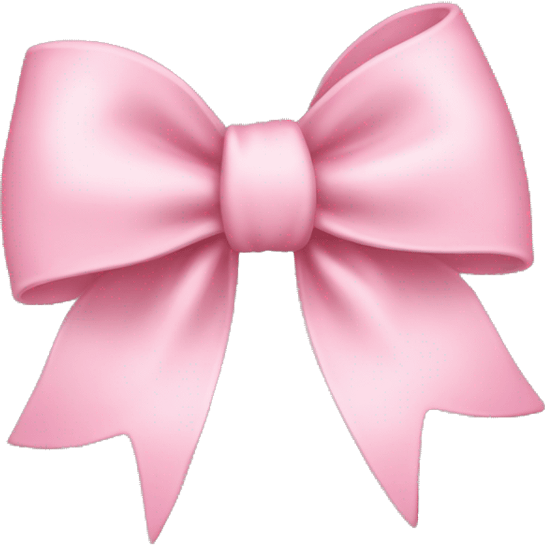 Baby Pink bow  emoji