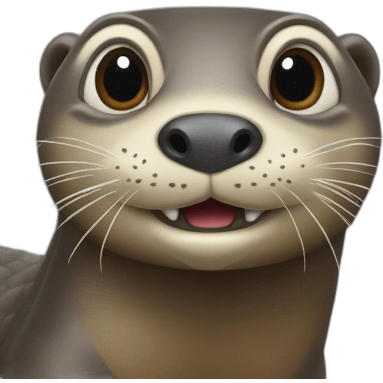 Loutre tortue emoji