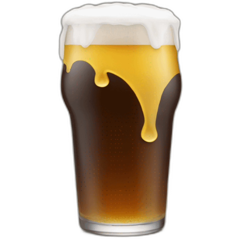 badly poured pint emoji