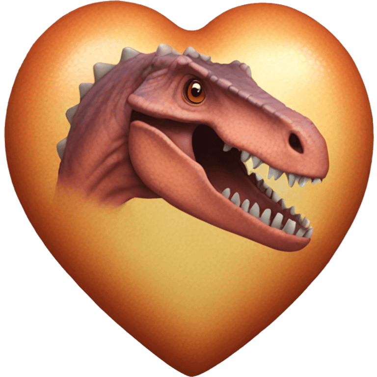 dinosaur heart  emoji