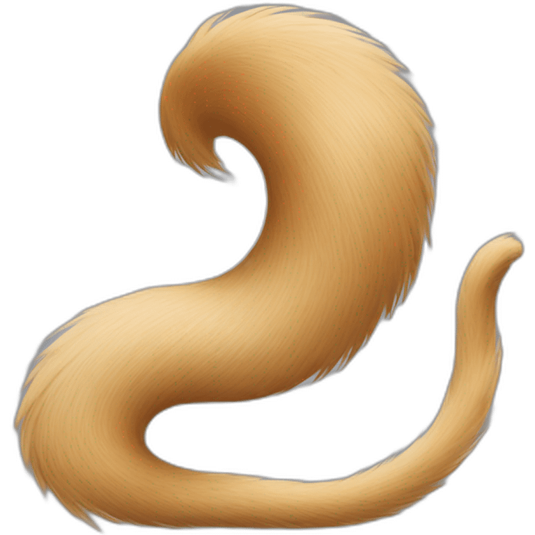 dog's tail emoji