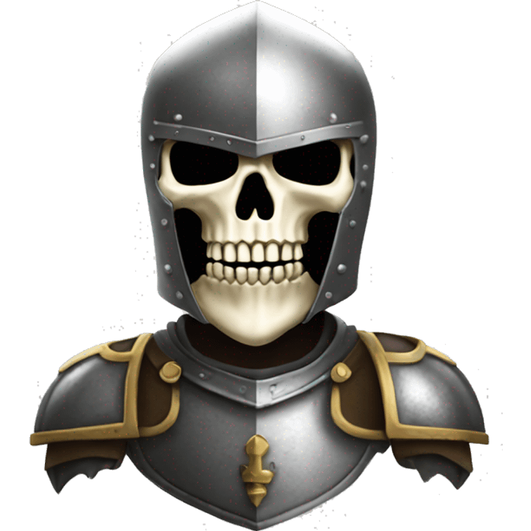 Knight skull  emoji