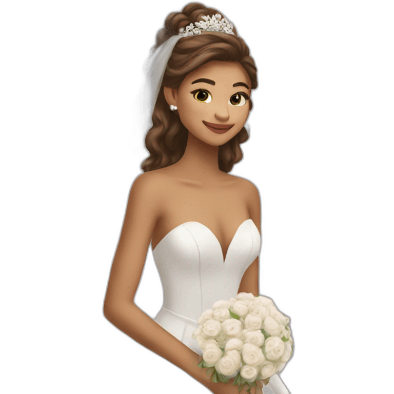 Zendaya in wedding emoji