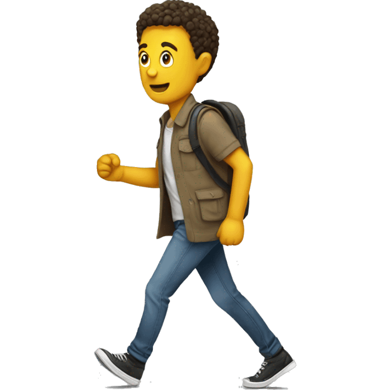 Walking emoji