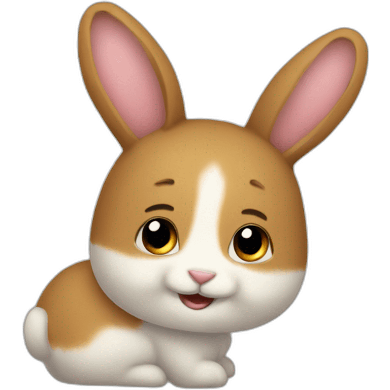 yugy bunny letter mark emoji