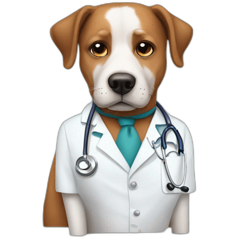 Doctor Phil as a dog emoji