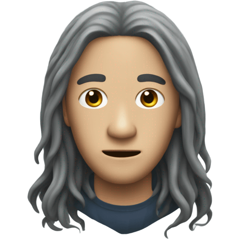 Squid game player in Long hair emoji