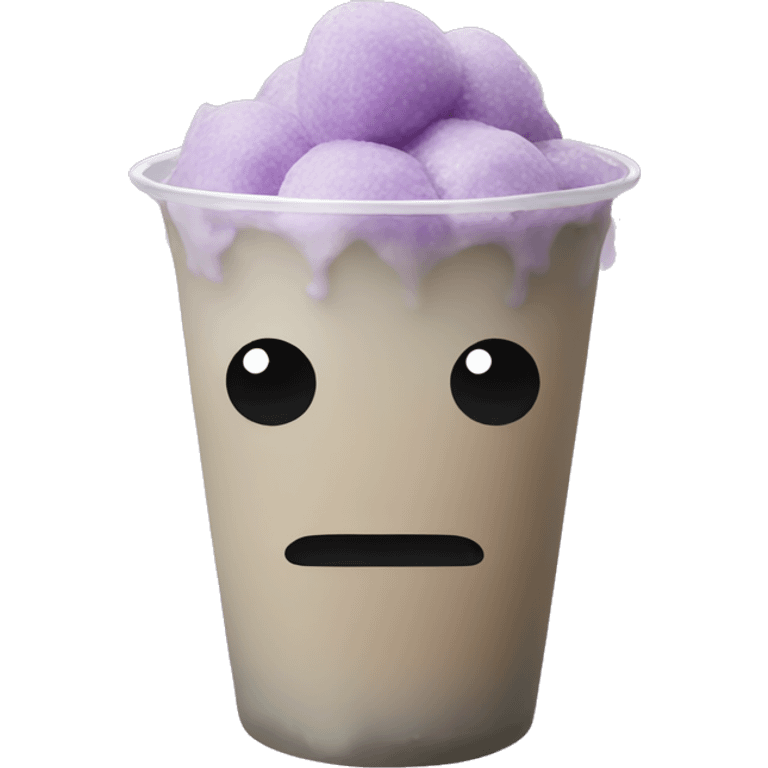 Taro boba emoji