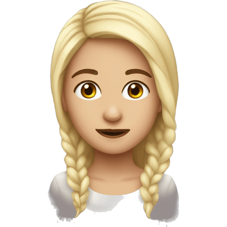 Акула с цветком  emoji