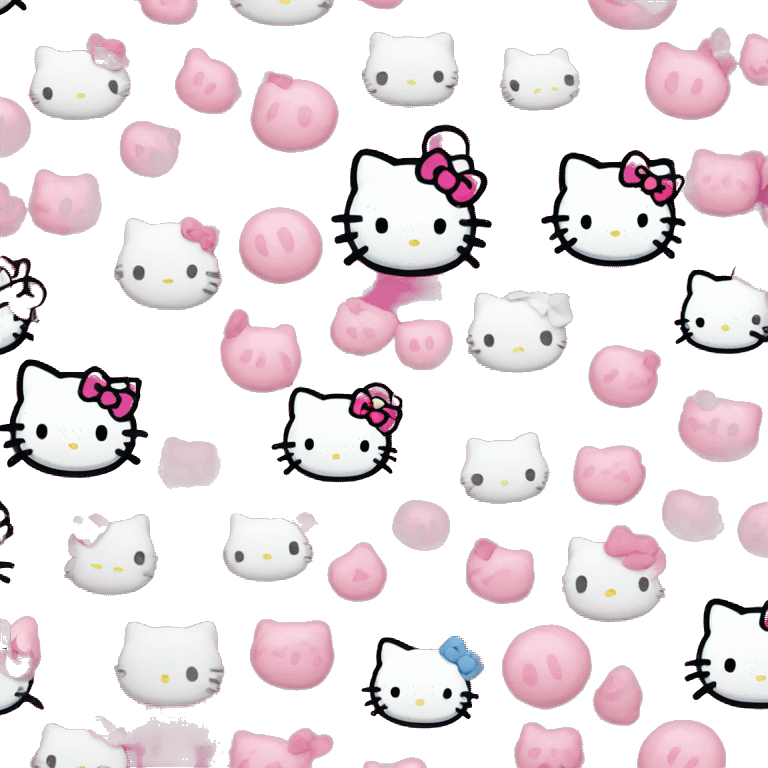 Hello kitty emoji emoji